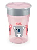 NUK Kids Magic Cup |  Edge 360 ​​|  8+ meses |  230ml |  BPA grátis |  Coala (rosa)