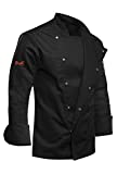 strongAnt - jaqueta de chef de mangas compridas para homens, jaquetas de chef PIZZAIOLO, ...