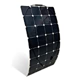 painel solar flexível, 150 W, monocristalino, com revestimento ETFE, ...