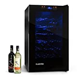 Klarstein MKS-2 - Refrigerador para vinhos e bebidas, 70 l, 28 garrafas, 6 prateleiras, ...