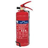 Smartwares FEX-15122 ABC extintor de pó Tipo de incêndio, capacidade 2 kg, ...