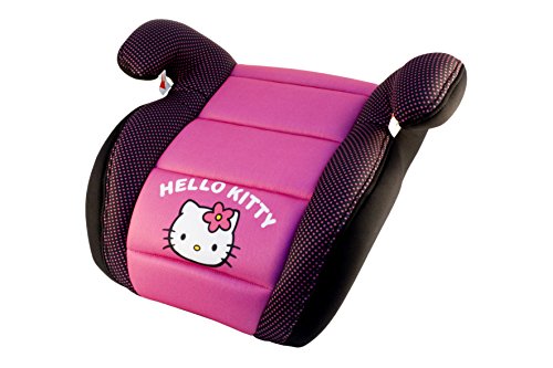 Cadeirinha para crianças Hello Kitty com elevador - rosa e preta - a partir de 6 anos