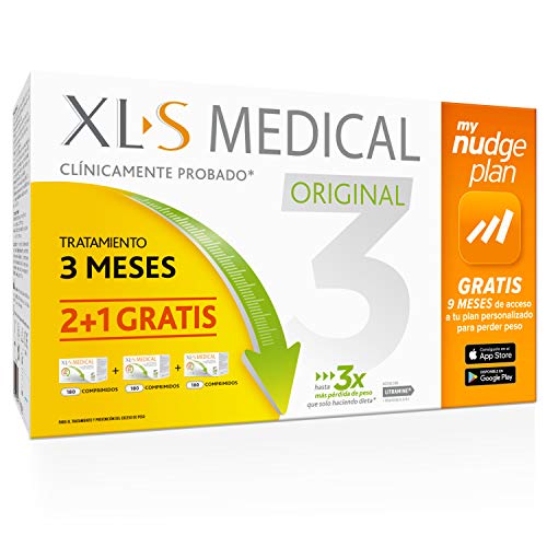 XL-S Medical Embalagem Original 3 Meses Fat Cream 800 g