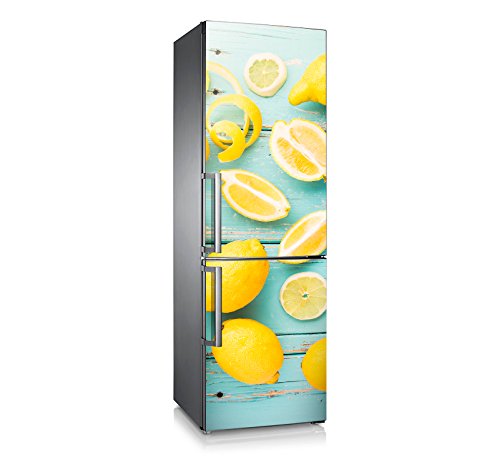Frigorífico  Adesivos de embalagem de geladeira |  Adesivo de geladeira de limão (185 x 60)