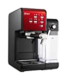 Máquina de café expresso Oster Prima Latte II, com tratamento de leite, vermelho, 0