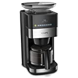Máquina de café com filtro Krups Grind and Brew KM8328 com moedor, 1,25 L, 10 - 15 xícaras, moedor de café...