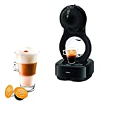 Máquina de café em cápsula Krups Dolce Gusto Lumio KP1308, pressão de 15 bar, preta