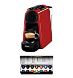 Nespresso De'Longhi Essenza Mini EN85.R - Cafeteira de cápsula de dose única Nespresso, compacta, 19...