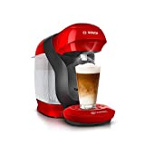 Bosch Hogar TASSIMO Style, máquina de café em cápsula, compacta, vermelha
