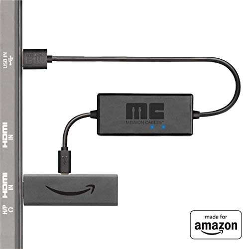 Mission Cables MC45 - Cabo de alimentação USB para Amazon Fire TV