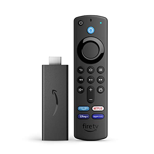 Fire TV Stick com controle de voz Alexa (inclui controles de TV), dispositivo de streaming HD