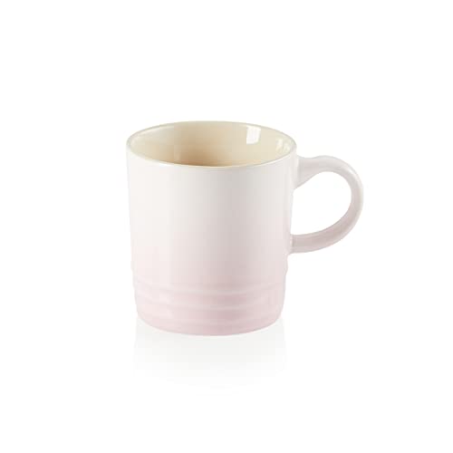 Xícara de café em grés cerâmico Le Creuset, 100 ml, rosa concha rosa, 70305107770099