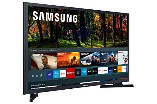 Smart TV Samsung UE32T4305AKXXC de 32 polegadas com resolução HD, HDR, PurColor, visualização ultra limpa e assistente de voz