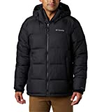 Columbia Pike Lake com capuz, jaqueta masculina com capuz, preto (preto), G