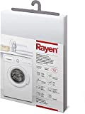 Rayen |  Cobertura básica para máquina de lavar |  Capa para máquina de lavar com carregamento frontal |  Tampa impermeável para lavadora/secadora |  Fecho de velcro |  84 x 60 x 60 cm