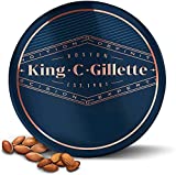 Bálsamo de Barba Masculino King C. Gillette com Manteiga de Cacau, Óleo de Argan e Manteiga de Karité, 100 ml