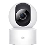 Xiaomi Mi Camera 360° (1080p), câmera de vigilância, visão 360°, resolução 1080p, detecção humana AI, controle de voz, suporte a tecnologia WDR, branco, versão italiana